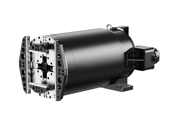 重载激光切割气动卡盘后卡